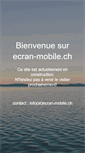 Mobile Screenshot of ecran-mobile.ch